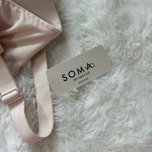 NWT Soma Enbliss Wireless Bra Light Pink 40C - Picture 10 of 10